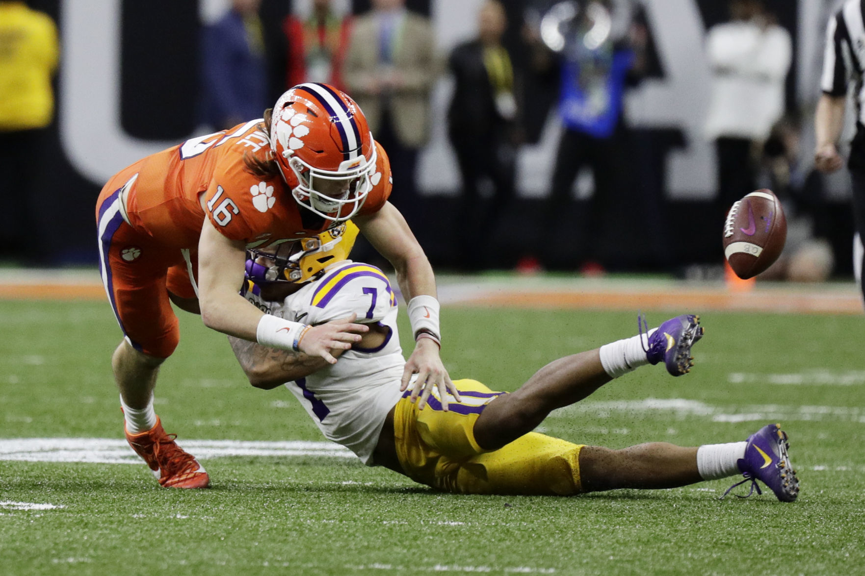 CFP Championship Clemson LSU Football